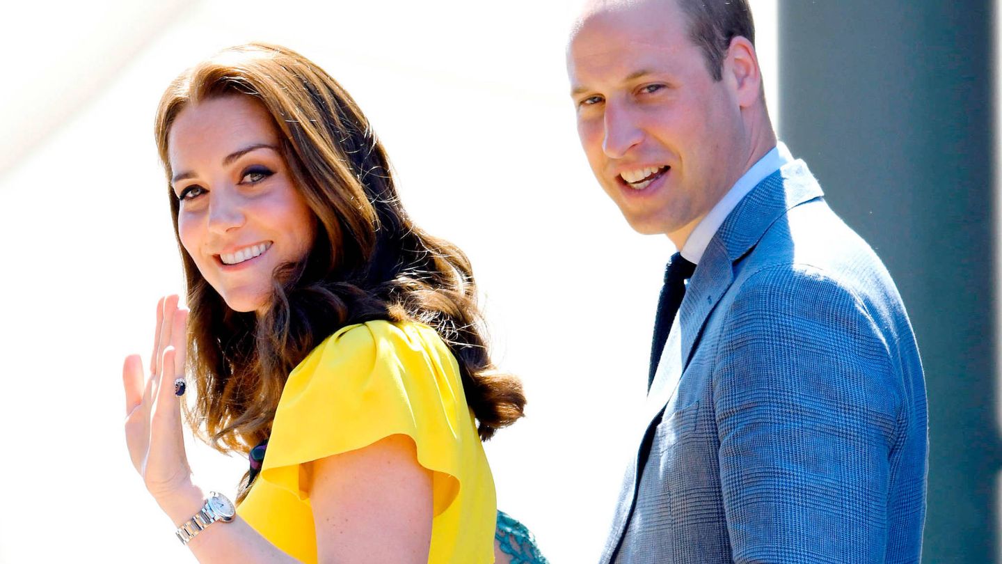 Kate Middleton y el príncipe Guillermo, en una foto de archivo.  (Getty)