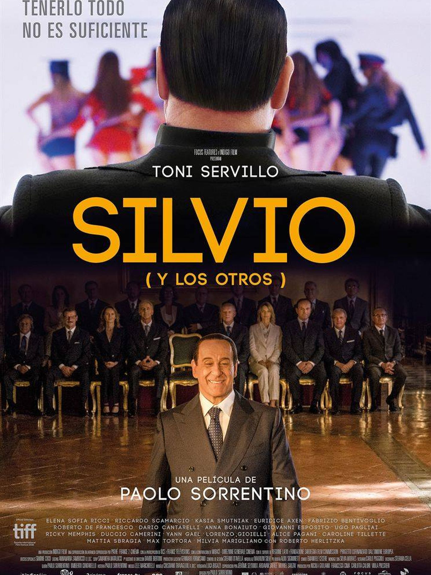 Cartel de 'Silvio (y los otros)'