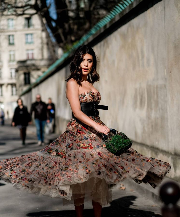 Foto: Dulceida en la Semana de la Moda de París. (Cordon Press)