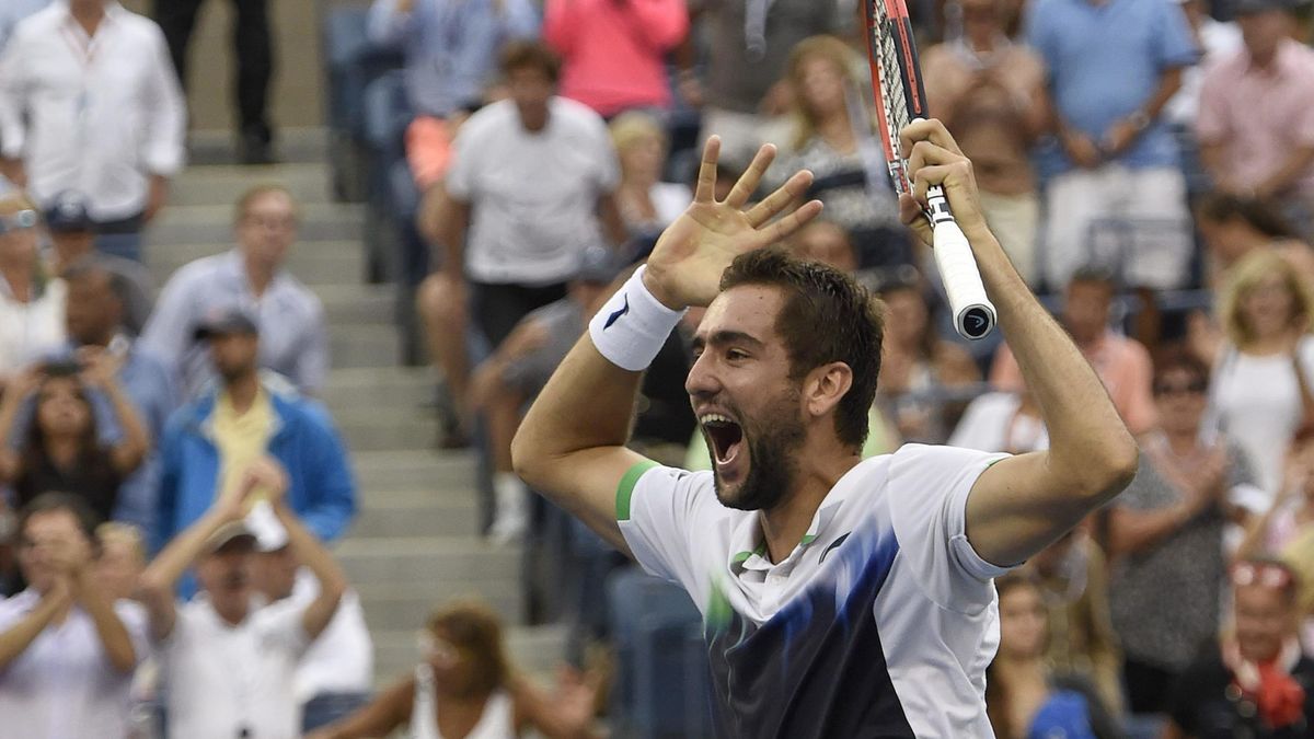 Marin Čilić completa una 'semi' histórica y sorpresiva al derrotar a lo grande a Federer