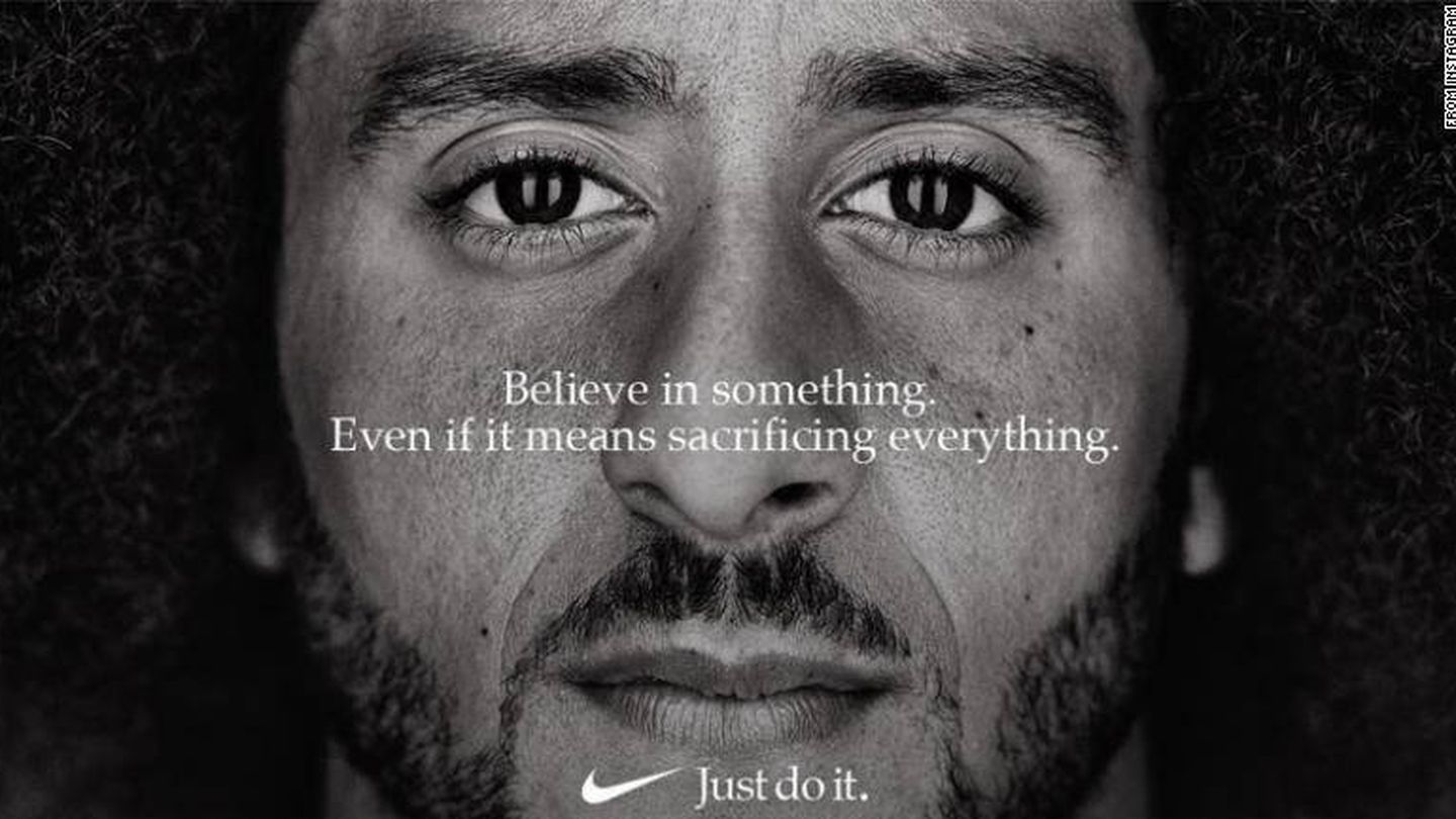 'Just Do It!', con Colin Kaepernick. (Nike)