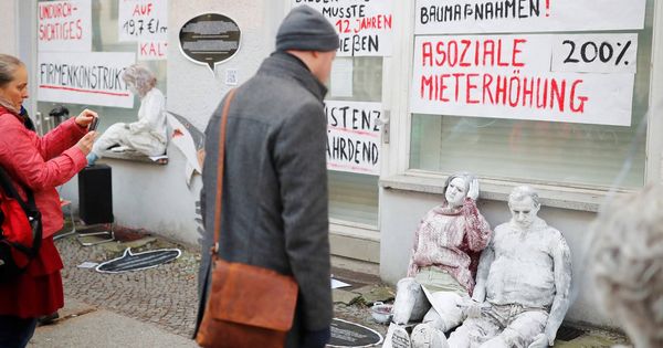 Foto:  Protesta en Berlín por la subida de alquileres el pasado 23 de febrero. (Reuters)