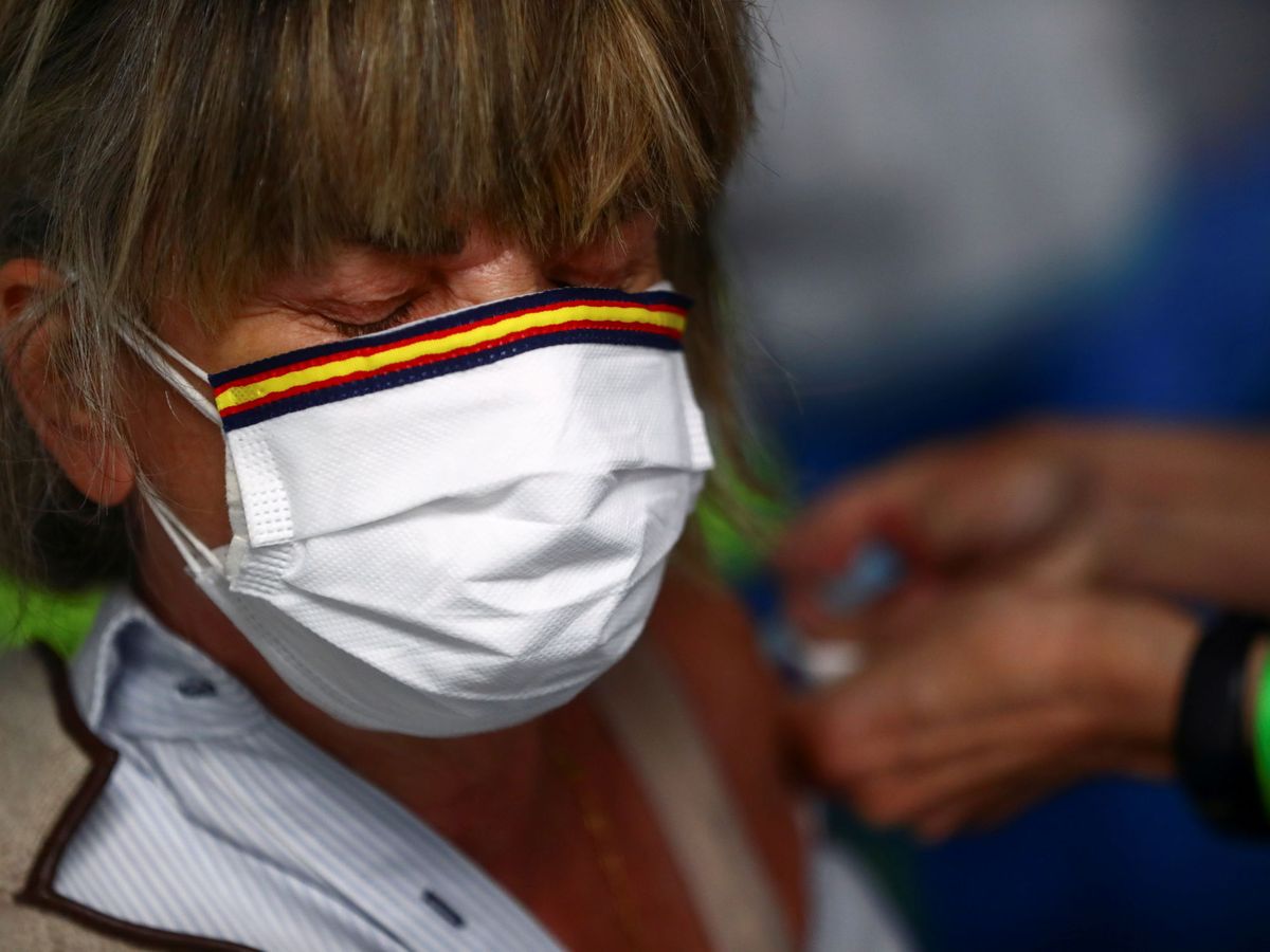 Foto: El 22% de los madrileños mayores de 60 años ya han sido vacunados con la pauta completa. (Reuters)