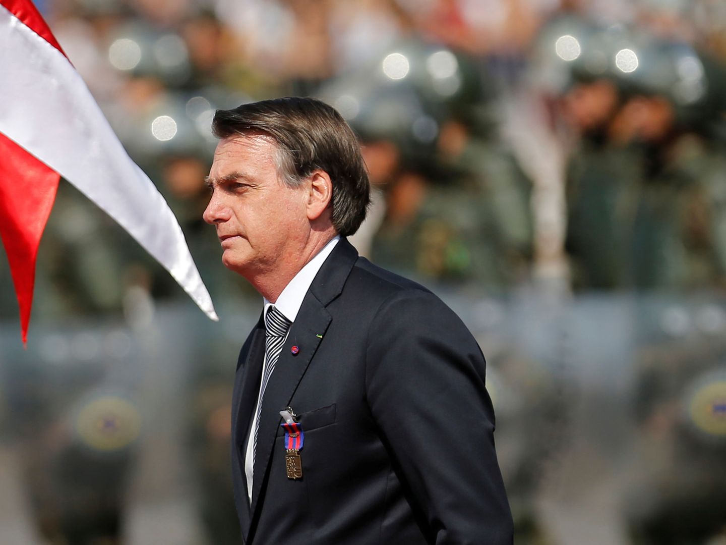 El presidente brasileño Jair Bolsonaro. (Reuters)