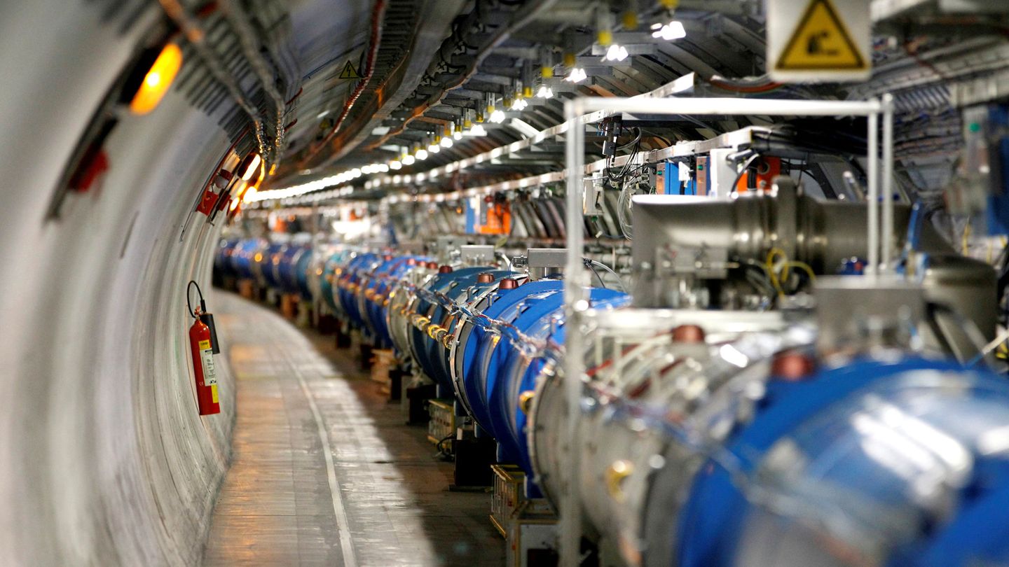El acelerador de partículas LHC, en el CERN. (EFE)
