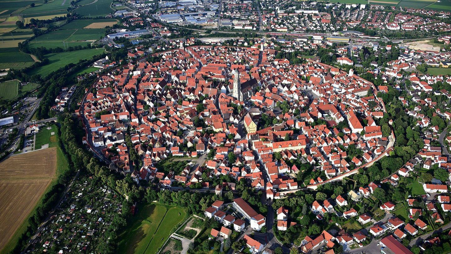 Nordlingen, la ciudad más 'rica' del planeta. (CC/Wikimedia Commons)