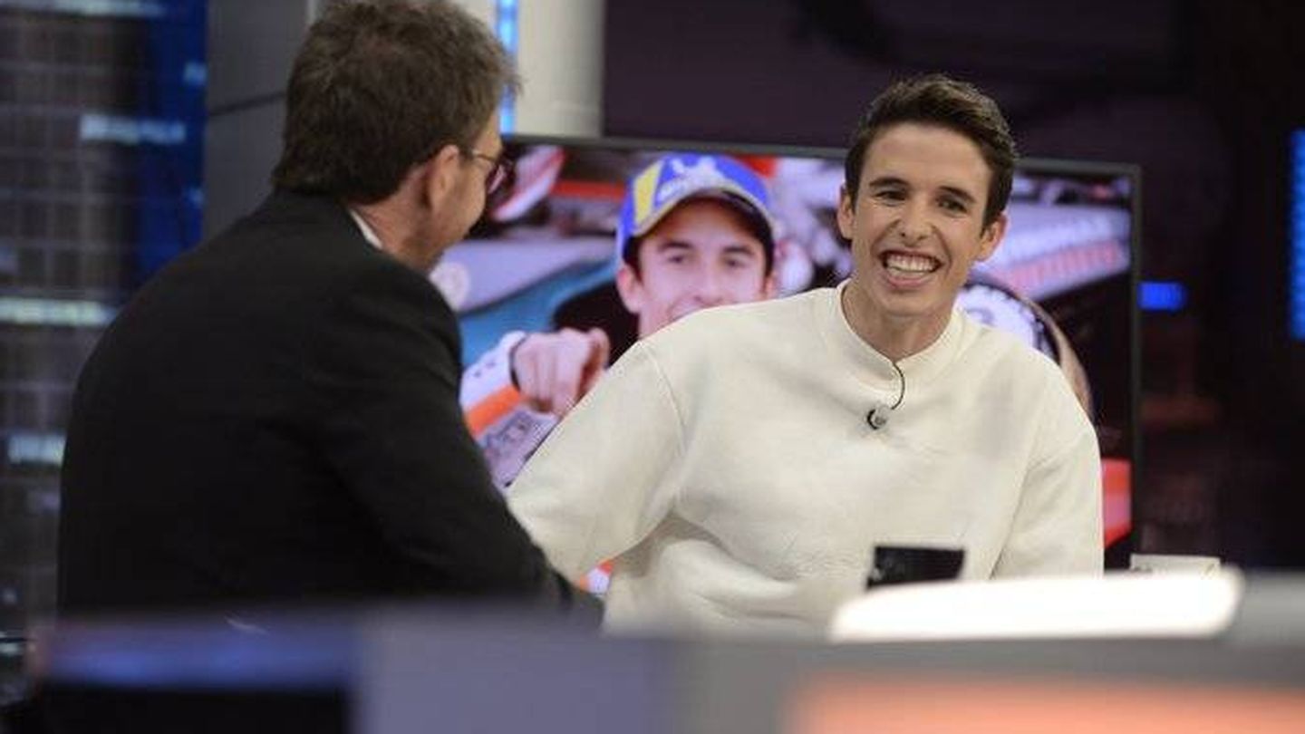 Pablo Motos y Álex Márquez, en 'El Hormiguero'. (Antena 3)