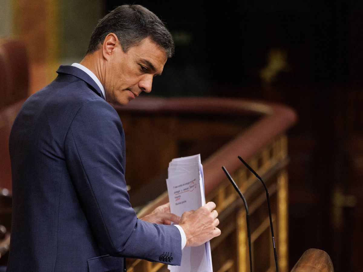 Foto: El presidente del Gobierno, Pedro Sánchez. (Europa Press/Eduardo Parra)