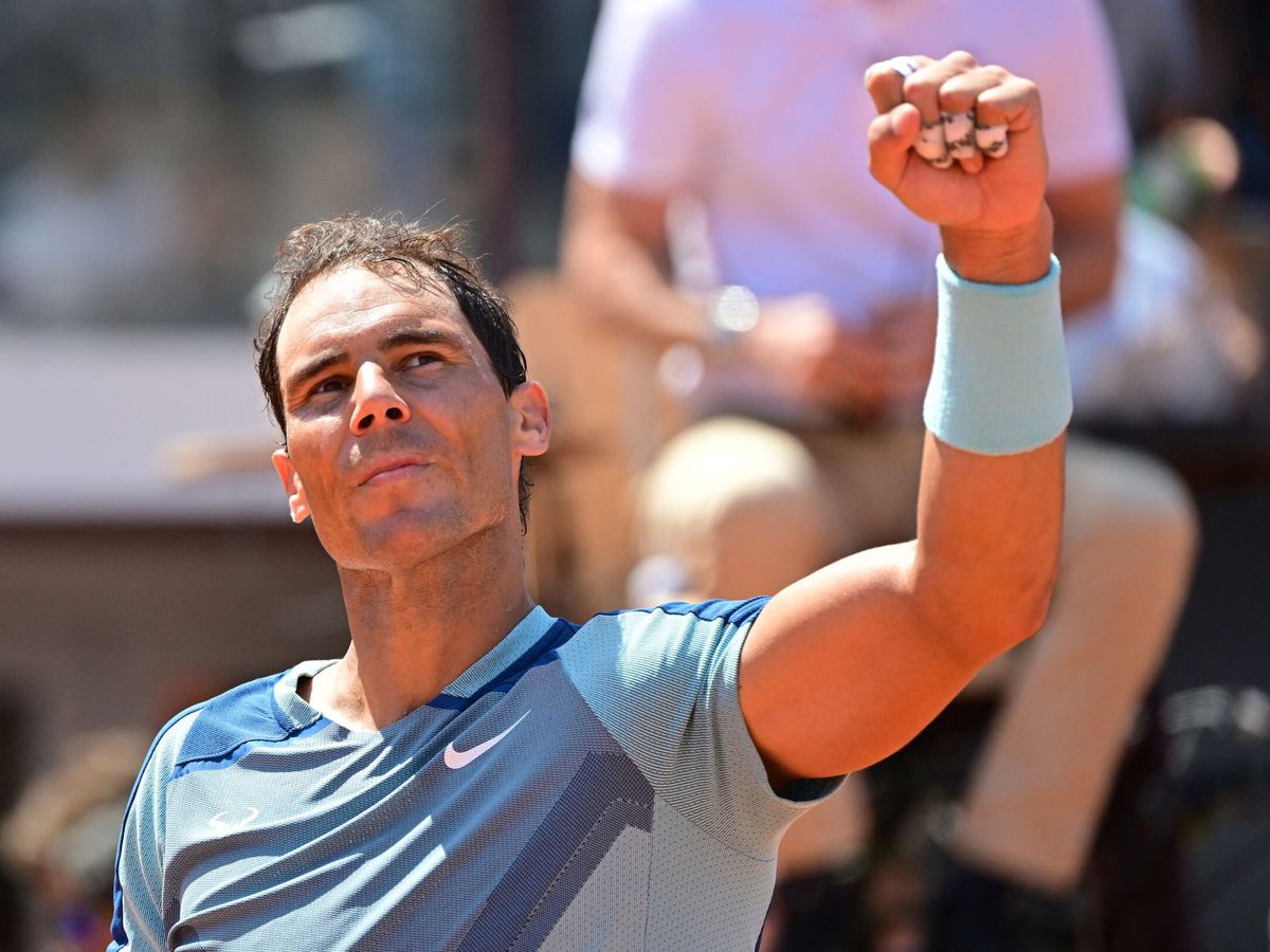 Foto: Rafa Nadal - Jordan Thompson, partido de Roland Garros hoy (REUTERS/Lingria)