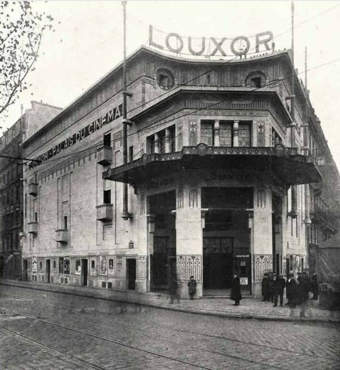 El cinema Le Louxor el día de su inauguración.