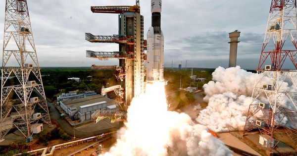 Foto: Lanzamiento del cohete indio. (Reuters)