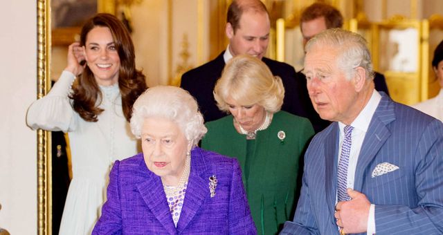  La familia real británica, en una imagen de archivo.(Getty)