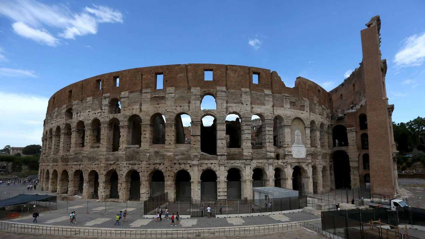 Vista general del Coliseo, en Roma. (EFE)