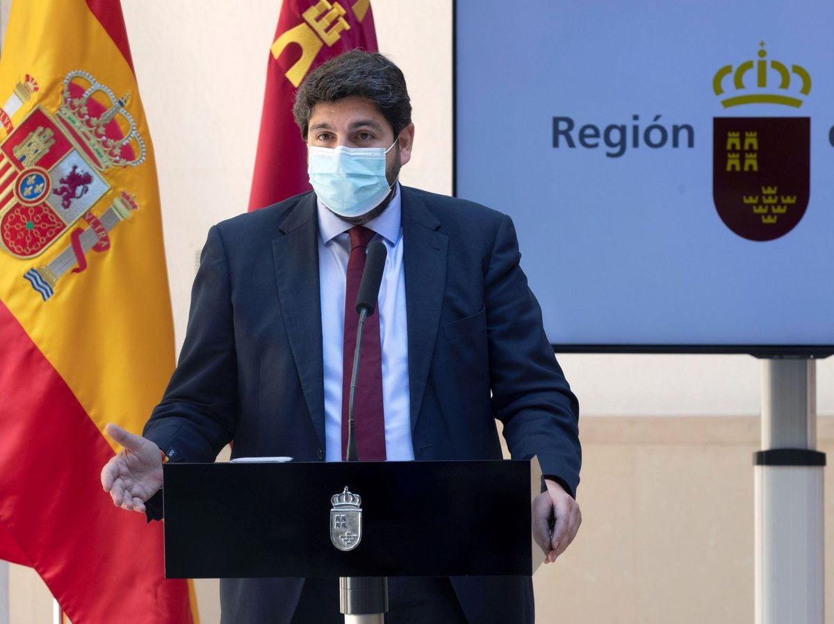 Foto: El presidente regional, Fernando López Miras. (EFE) 