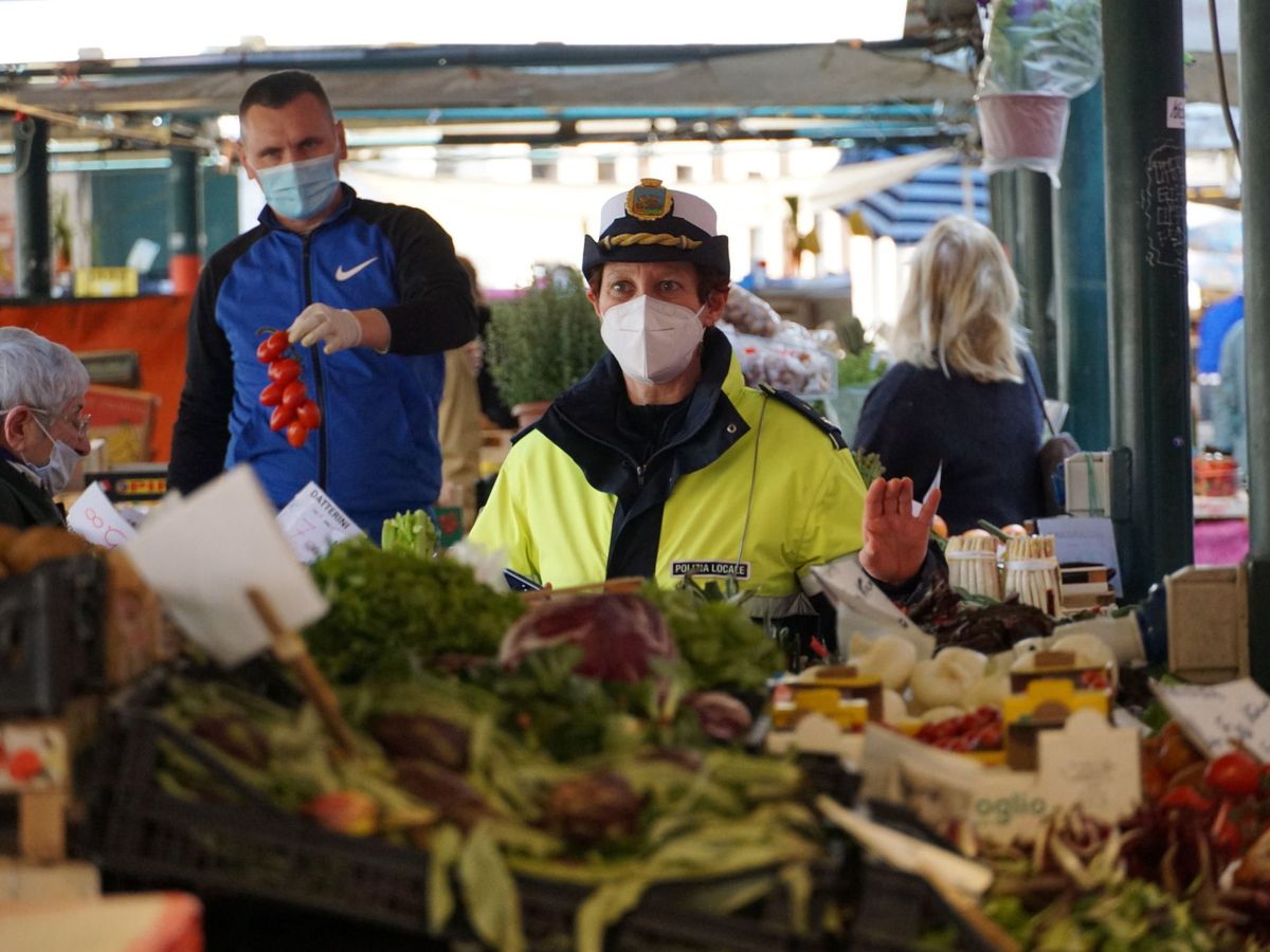 Foto: Un mercado en Venecia, Italia. (Reuters)