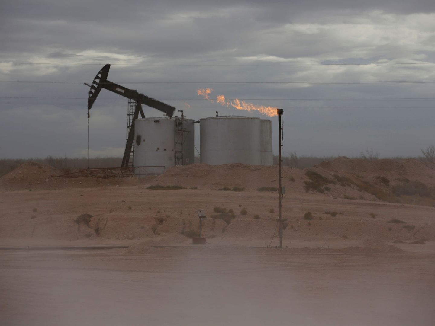 Planta petrolífera en Texas. (Reuters)