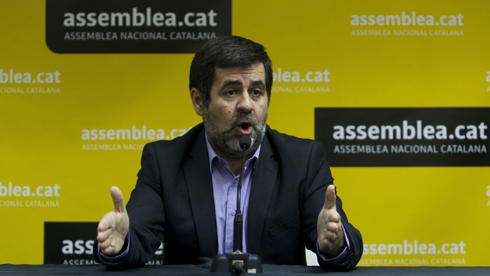 Foto: El presidente de la Asamblea Nacional Catalana (ANC), Jordi Sánchez. (EFE)