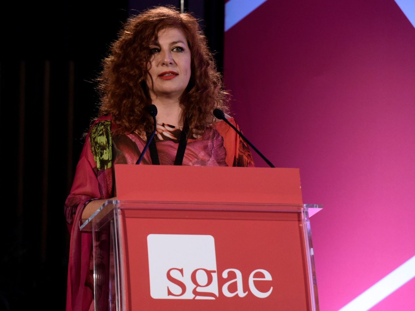 Pilar Jurado, presidenta de la SGAE, en una imagen de archivo. (EFE)