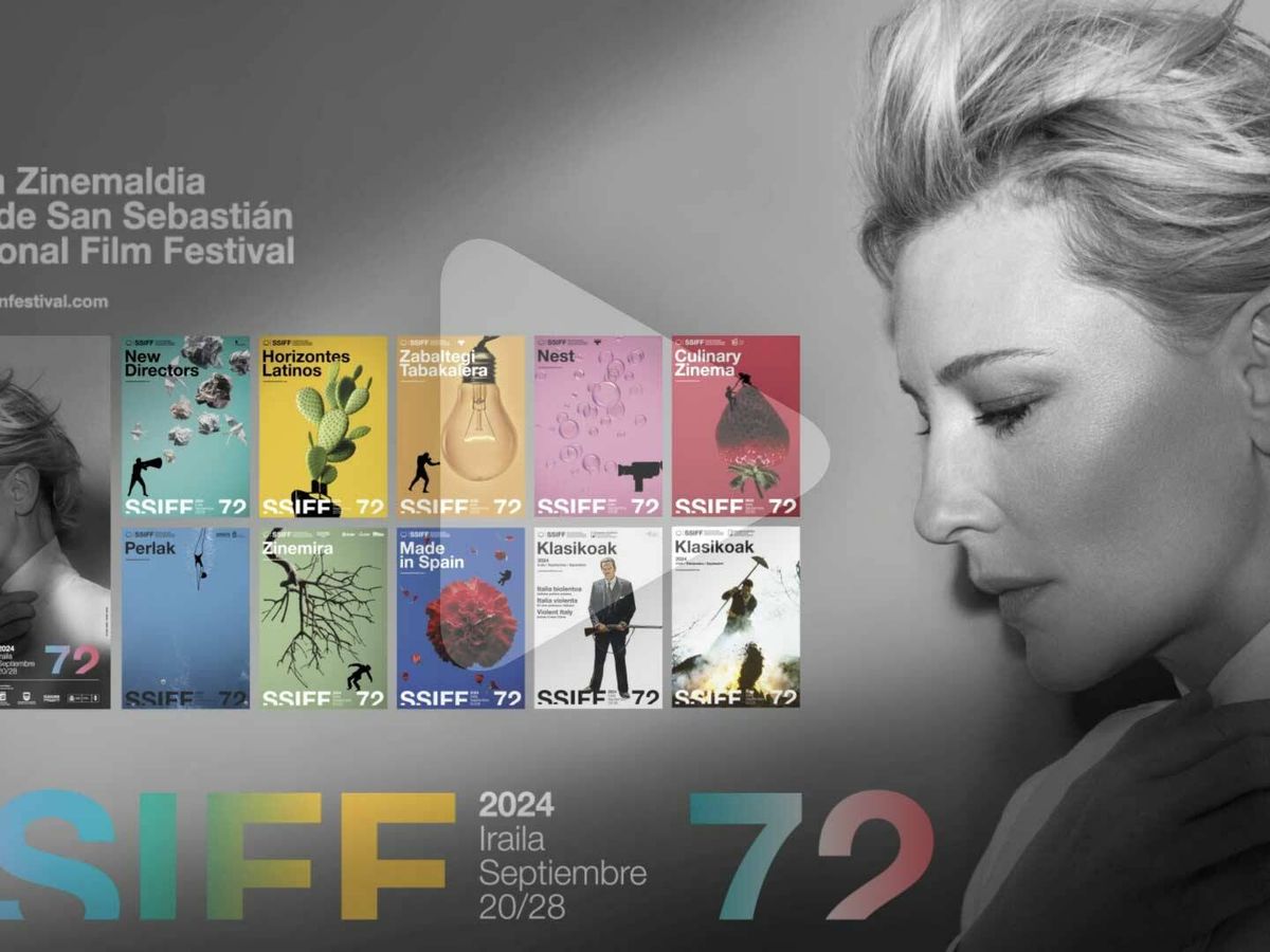 Foto: Cartel de la 72 edición del Festival de San Sebastián.