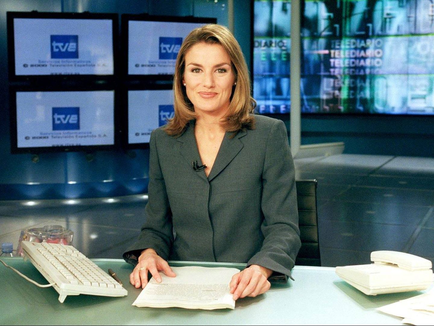Letizia Ortiz, en TVE.
