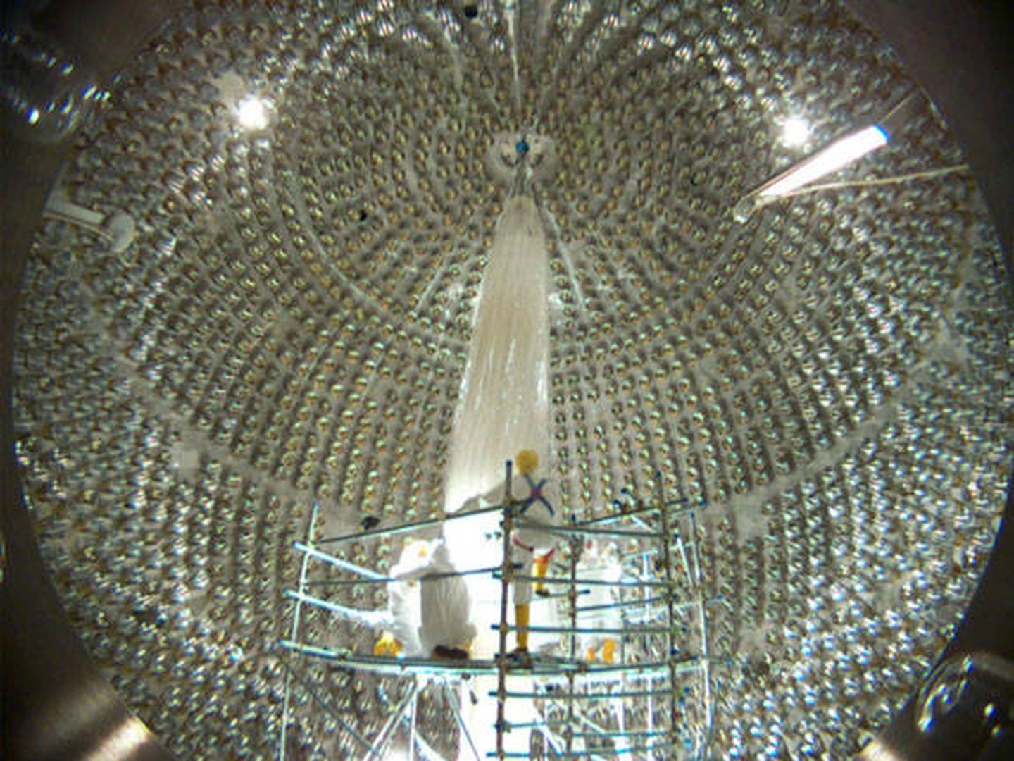 Así es el cazador de neutrinos (Foto: © Borexino Collaboration/LNGS-INFN)