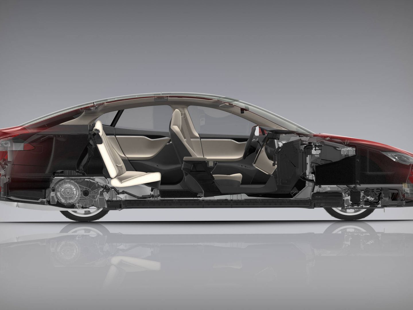 El Model S tiene un pequeño maletero en el frontal, cuya tapa podría levantarse en marcha por un pestillo defectuoso.
