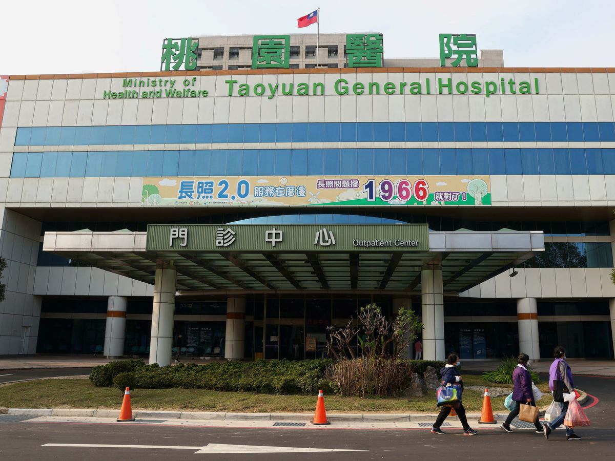 Foto: Hospital de Taoyuan, en Taiwán. (Reuters/Ann Wang)