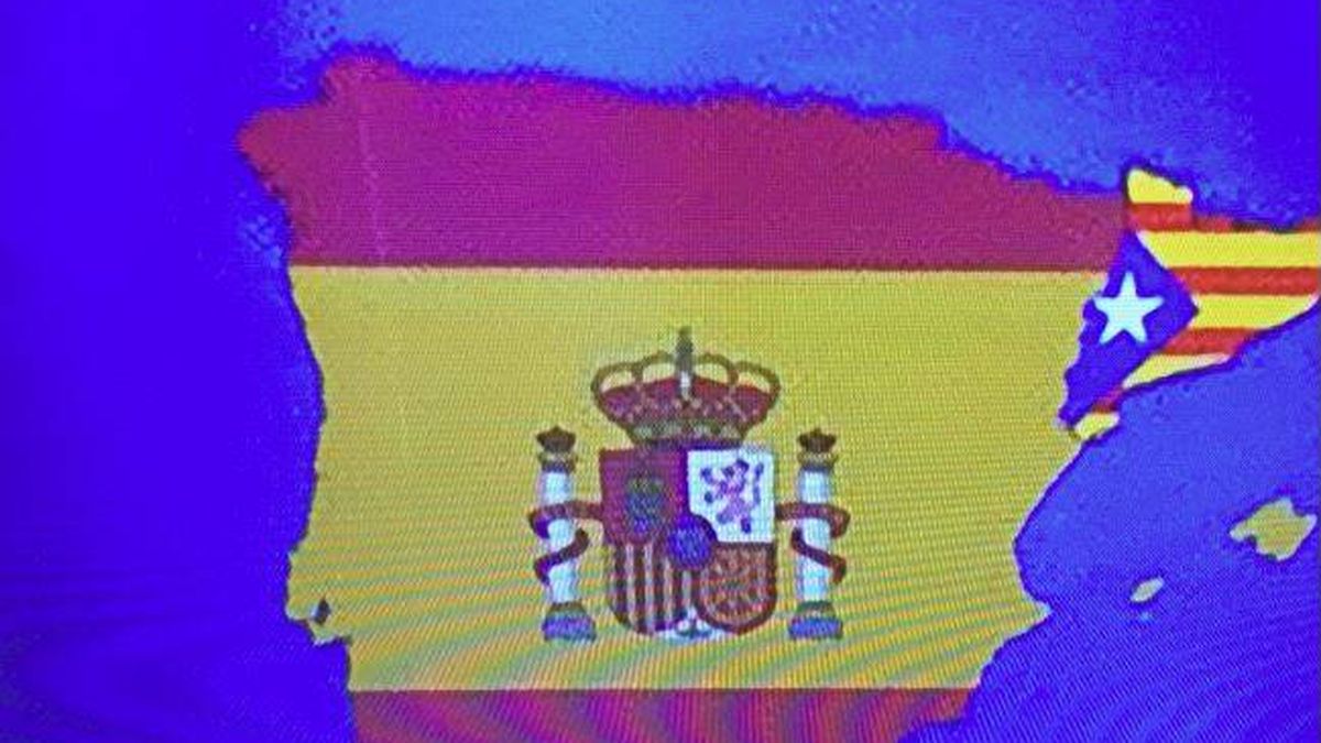España sin Cataluña pero con Portugal: el mapa que emitió una TV de Noruega