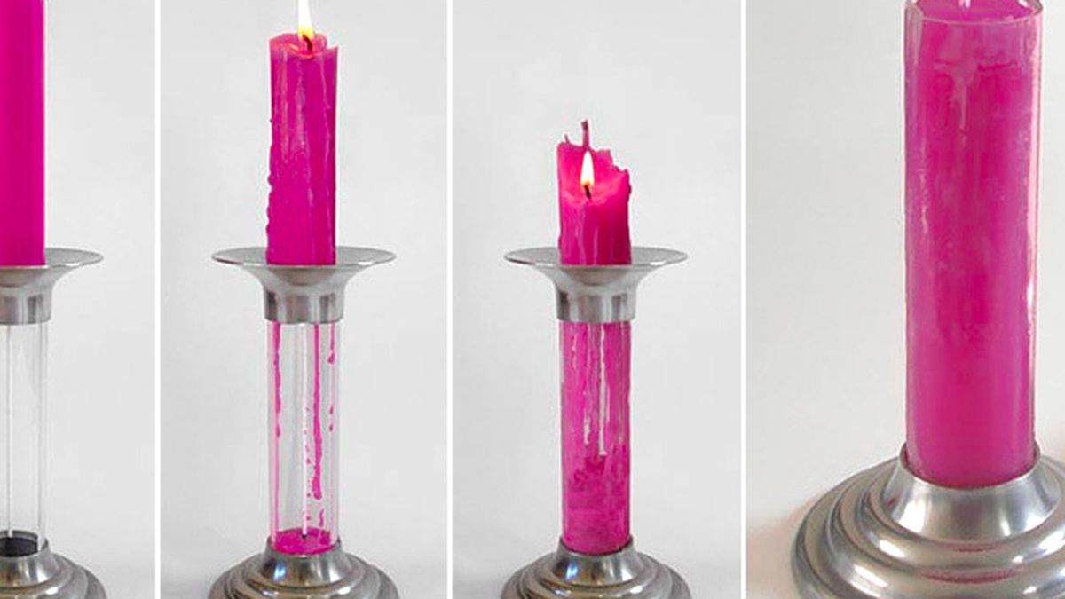 Rekindle, el candelabro que hace las velas (casi) infinitas