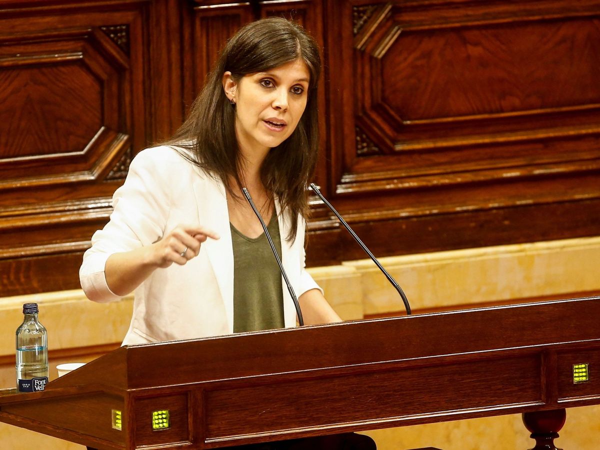 Foto: La diputada y portavoz de ERC en el Parlament, Marta Vilalta. (EFE)