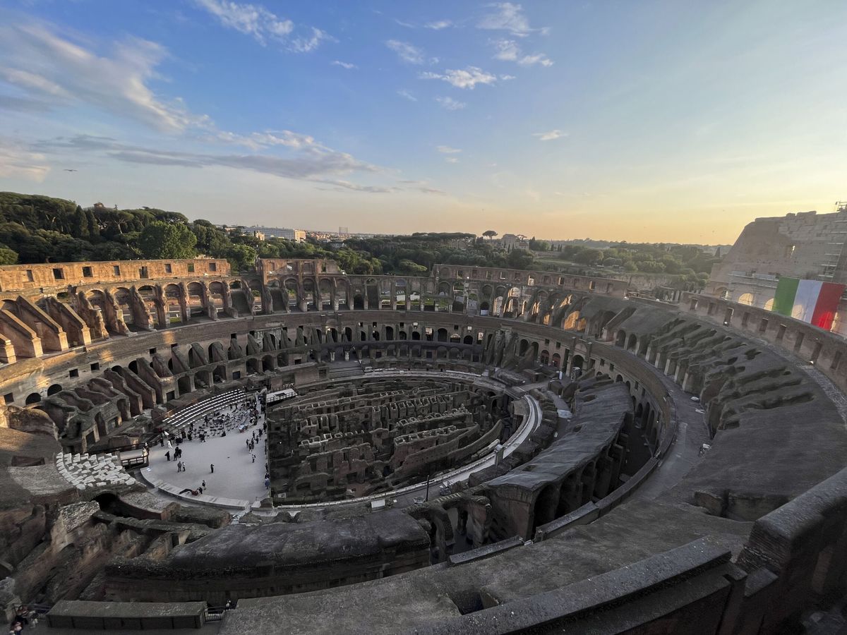 Foto: El Coliseo de Roma. (EFE/Gonzalo Sánchez)