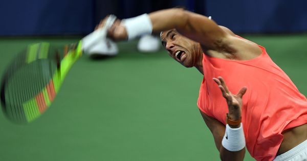 Foto: Rafa Nadal, en el US Open. (Reuters) 