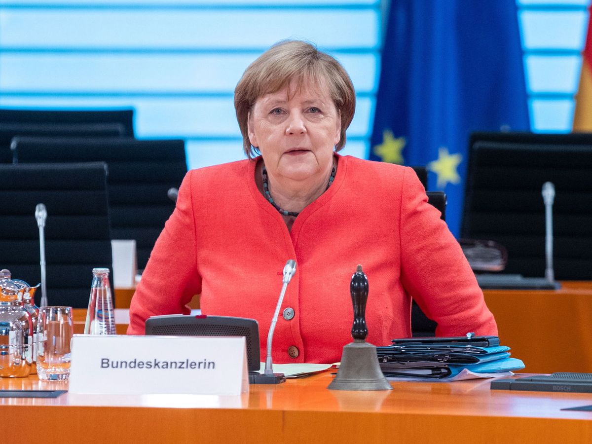 Foto: La canciller alemana, Angela Merkel, en una reunión de su gabinete. (Reuters)