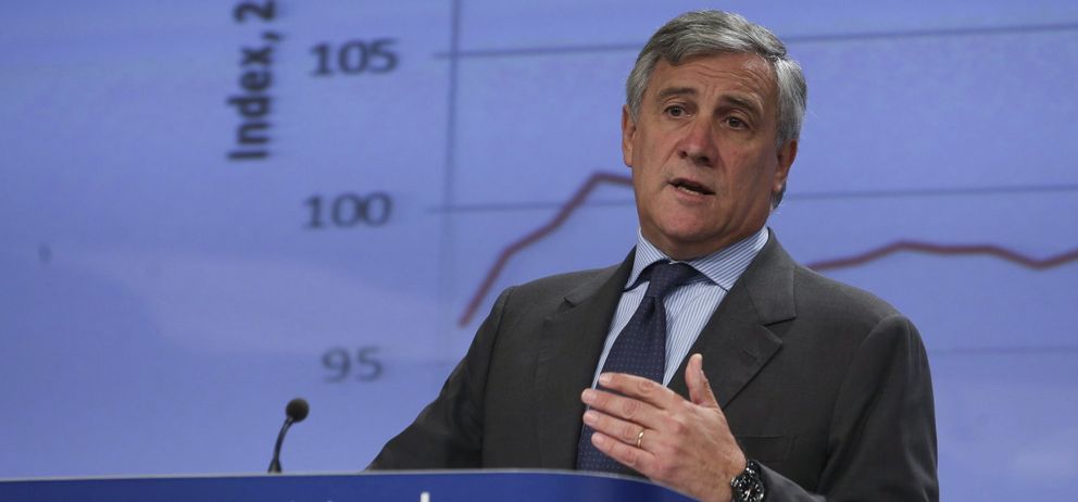 El comisario europeo de Industria, Antonio Tajani, mediador en el conflicto.