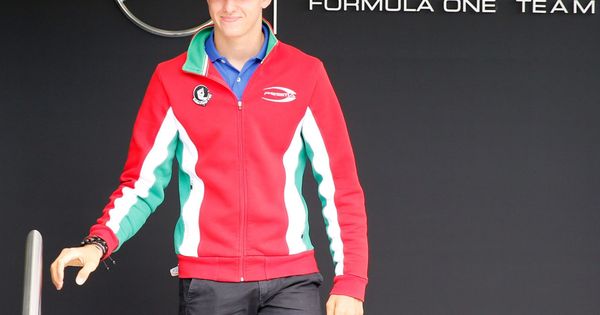 Foto: Mick Schumacher, durante su visita el pasado año al GP de Alemania. (EFE)