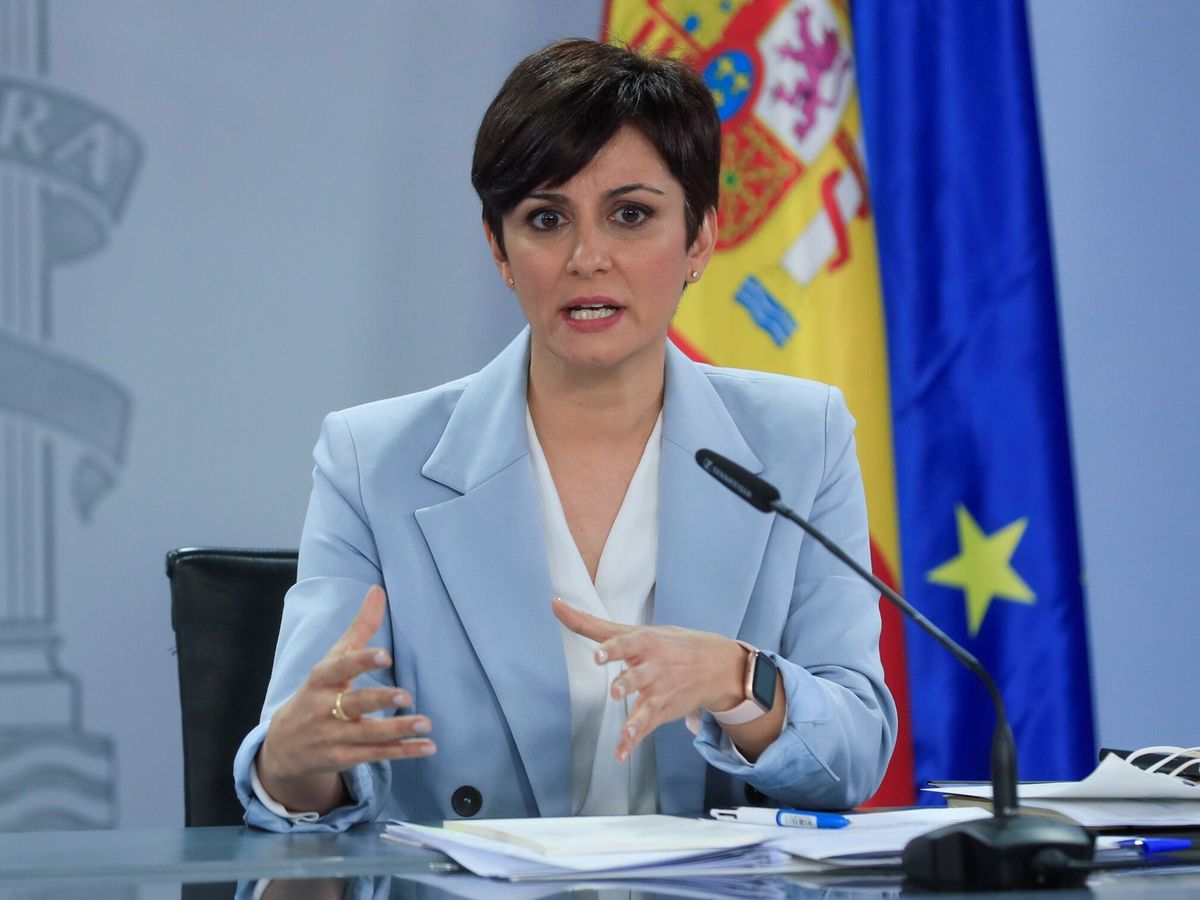 Foto: Isabel Rodríguez, ministra portavoz del Gobierno. (EFE/Fernando Alvarado)