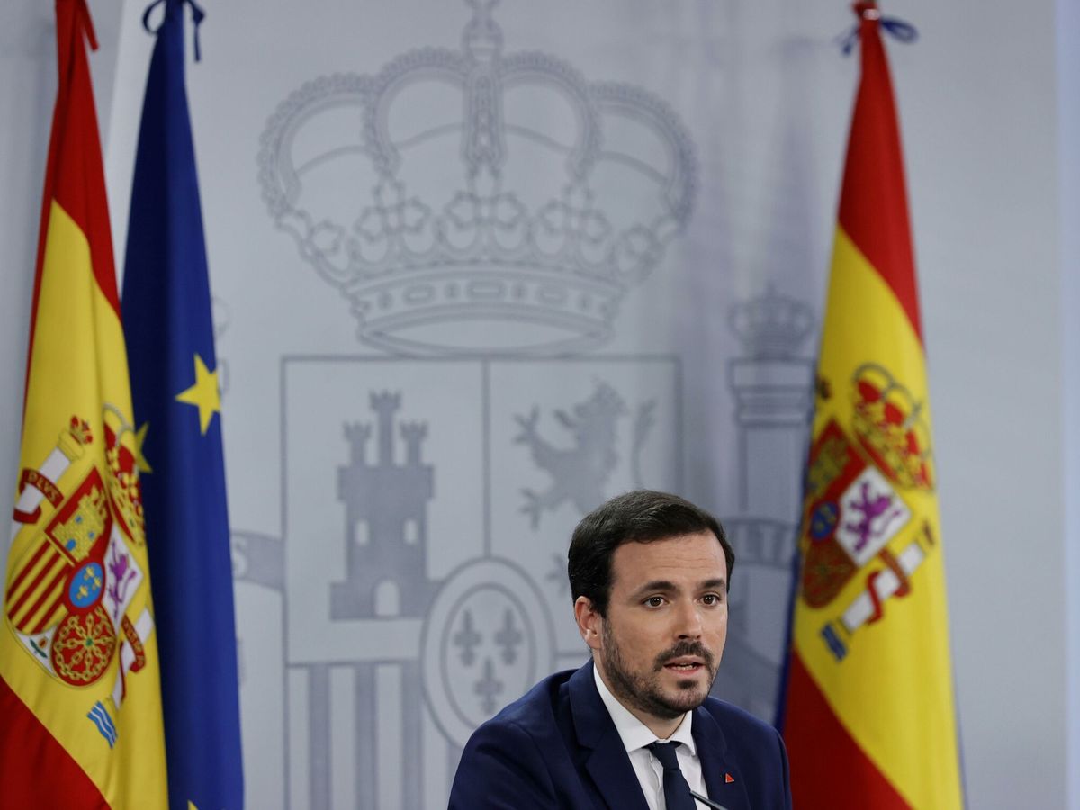 Foto: El ministro de Consumo, Alberto Garzón. (EFE)