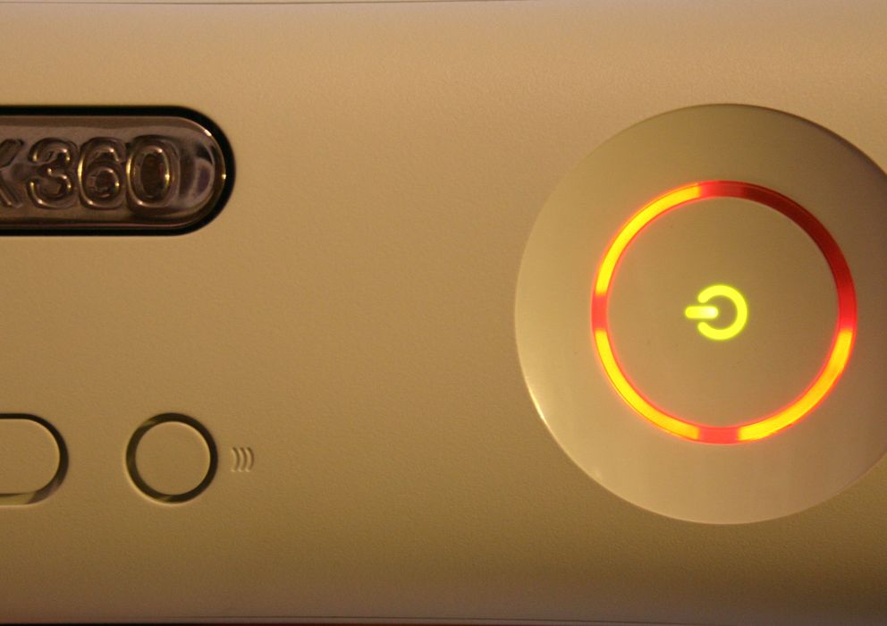 Foto: Las tres luces rojas que delatan un error de 'hardware' en la Xbox 360