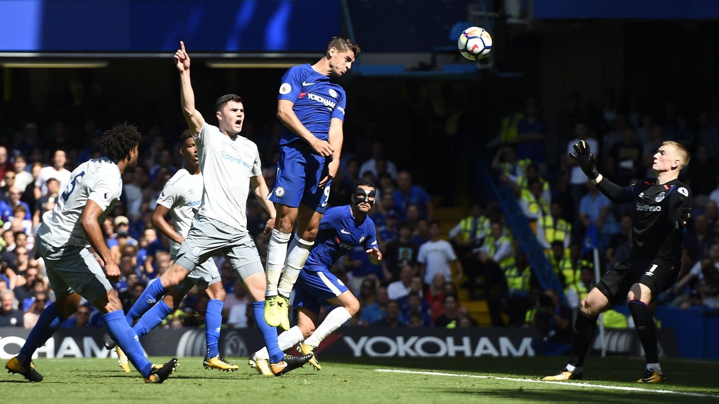 Morata ha empezado con dos goles y dos asistencias en el Chelsea. (Reuters)