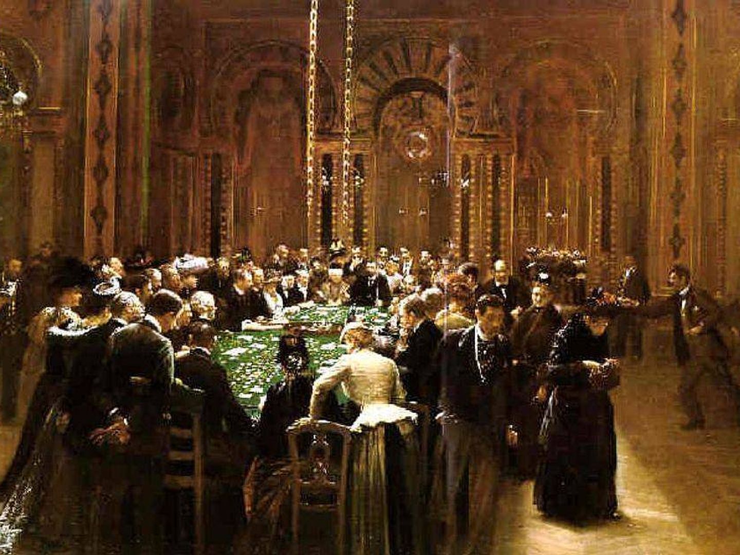 'El casino de Montecarlo'. (Jean Georges Béraud)