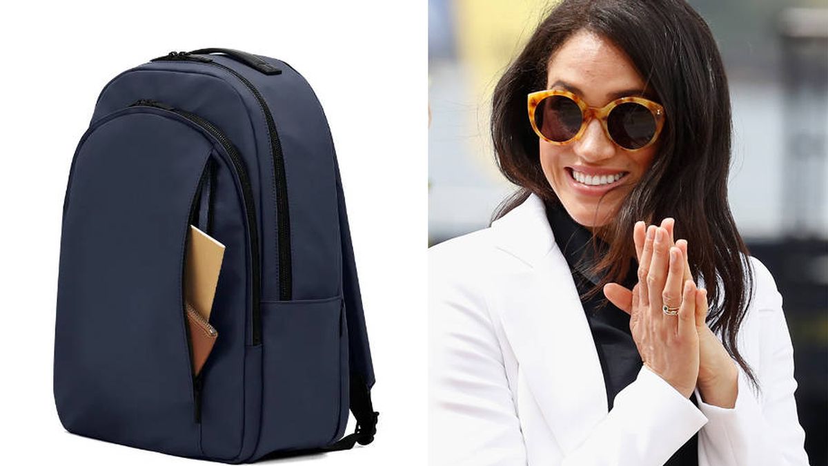 La mochila de la firma fetiche de equipaje de Meghan Markle tiene lista de espera