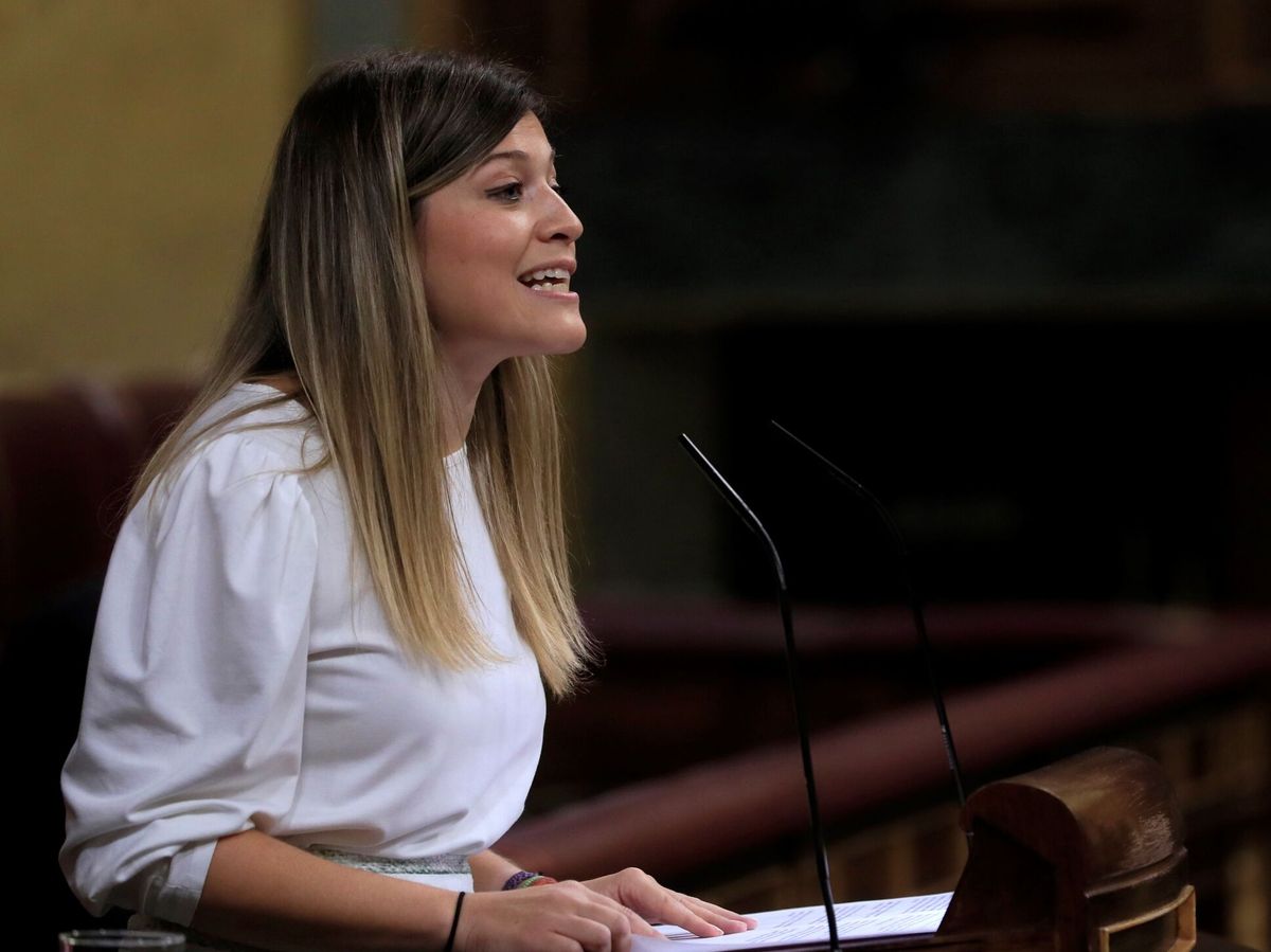 Foto: La diputada del PSOE Laura Berja interviene durante la sesión plenaria del Congreso de los Diputados celebrada este martes en Madrid.  (EFE) 
