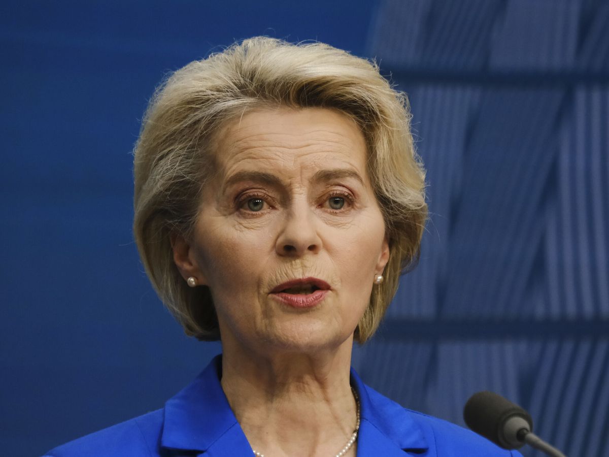 Foto: La presidenta de la Comisión Europea, Ursula von der Leyen. (Europa Press/Alexandros Michailidis)