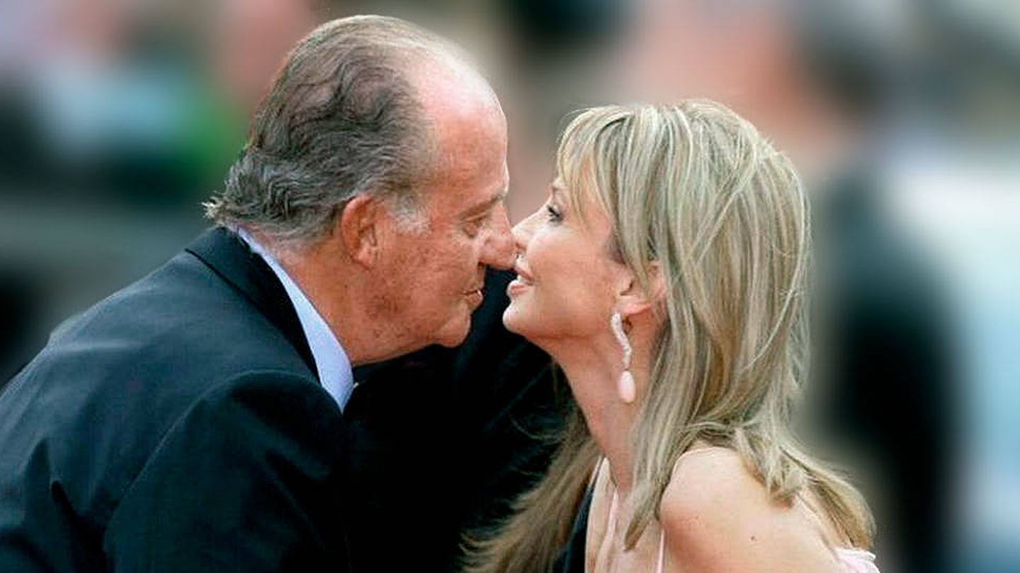 Don Juan Carlos y Corinna Larsen, en una imagen de archivo. (EFE)