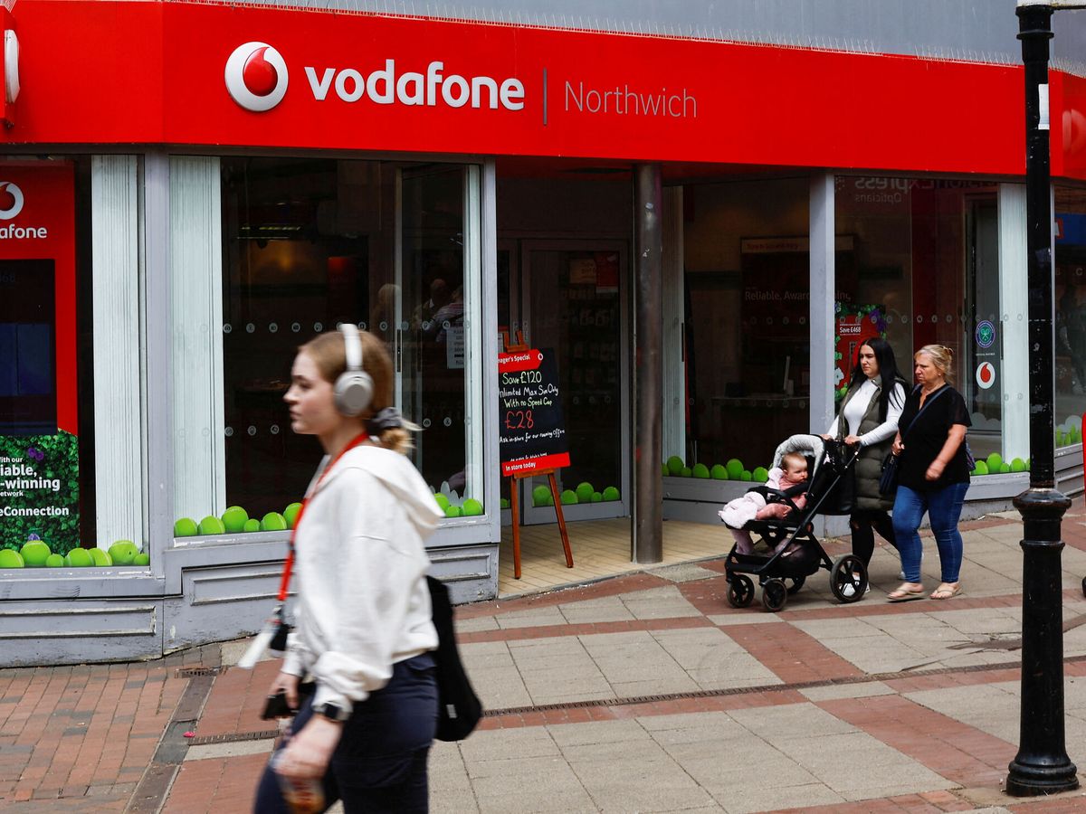 Foto: Tienda de Vodafone. (Reuters)