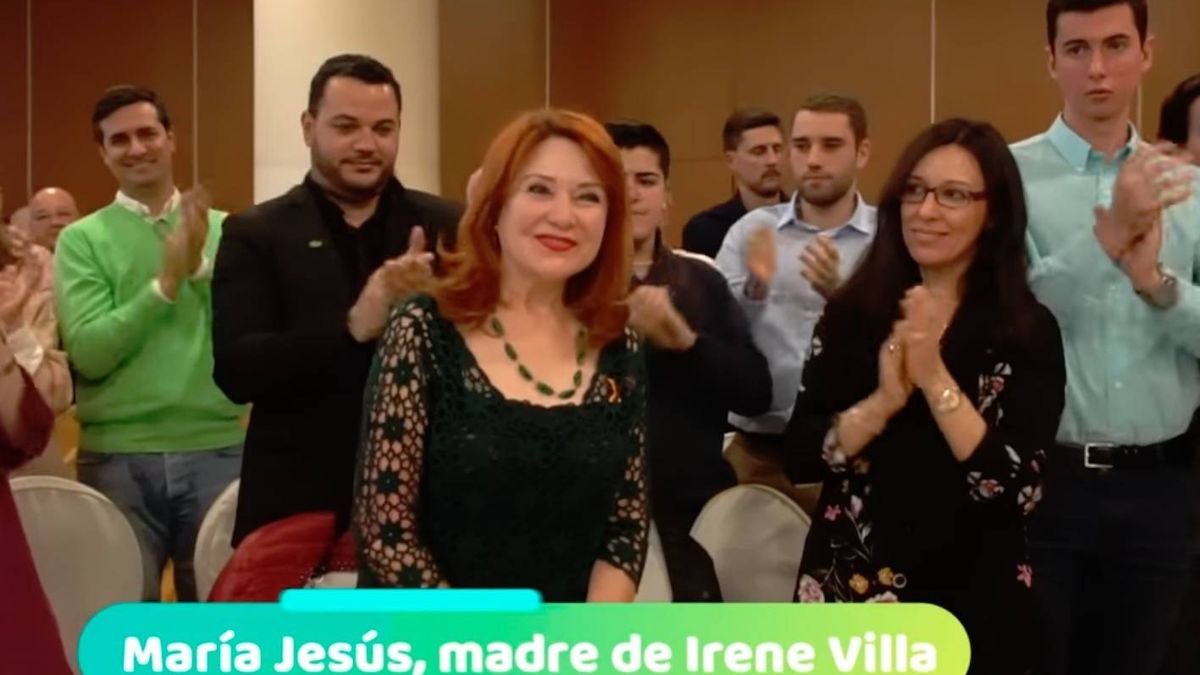 La madre de Irene Villa, la estrella de Vox en el último acto de Monasterio en Madrid