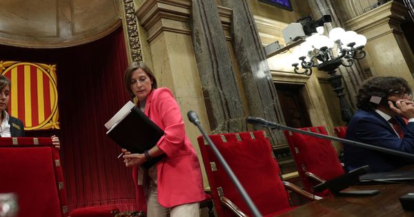 Foto: La presidenta del Parlament catalán, Carme Forcadell. (Reuters)