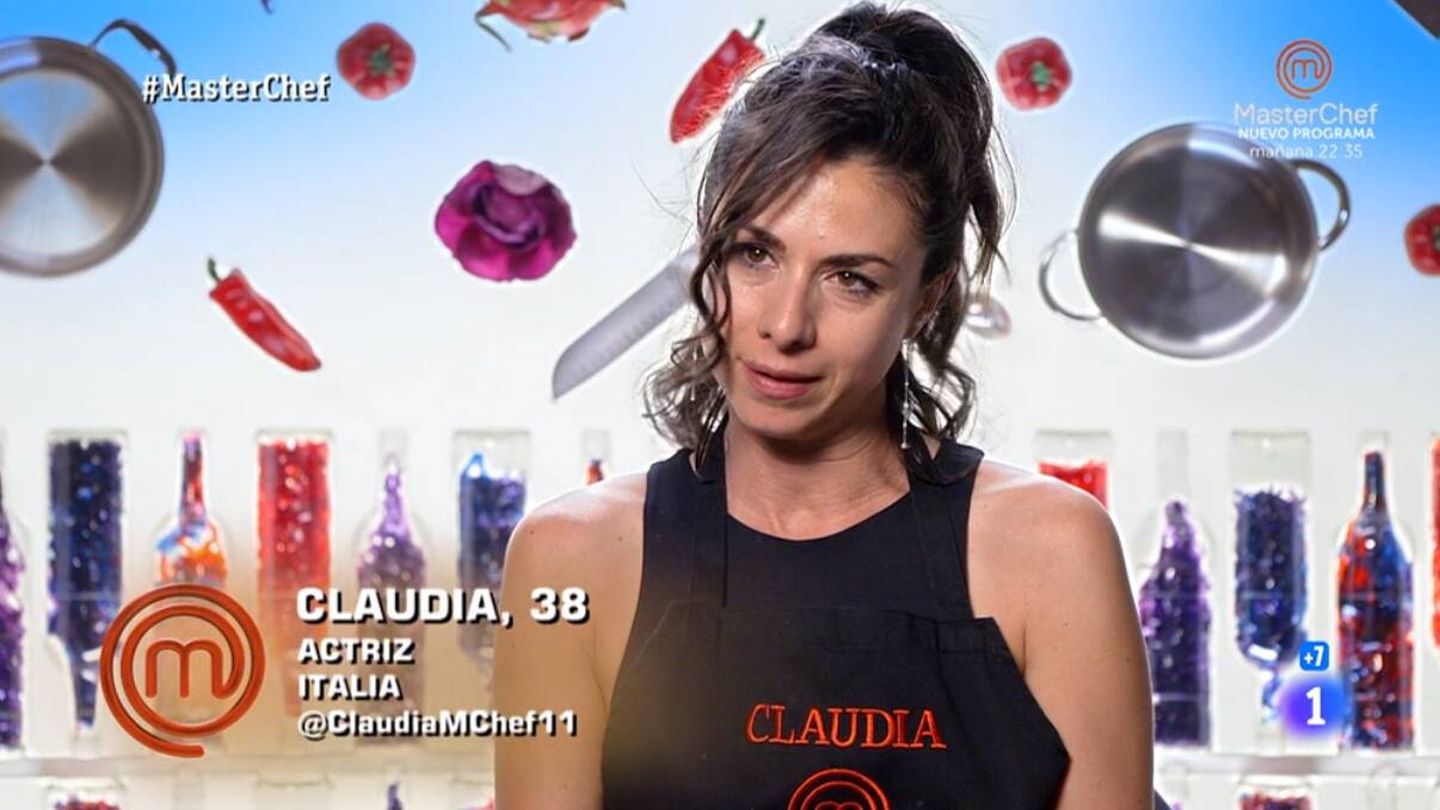 La concursante de 'MasterChef 11', Claudia. (RTVE)