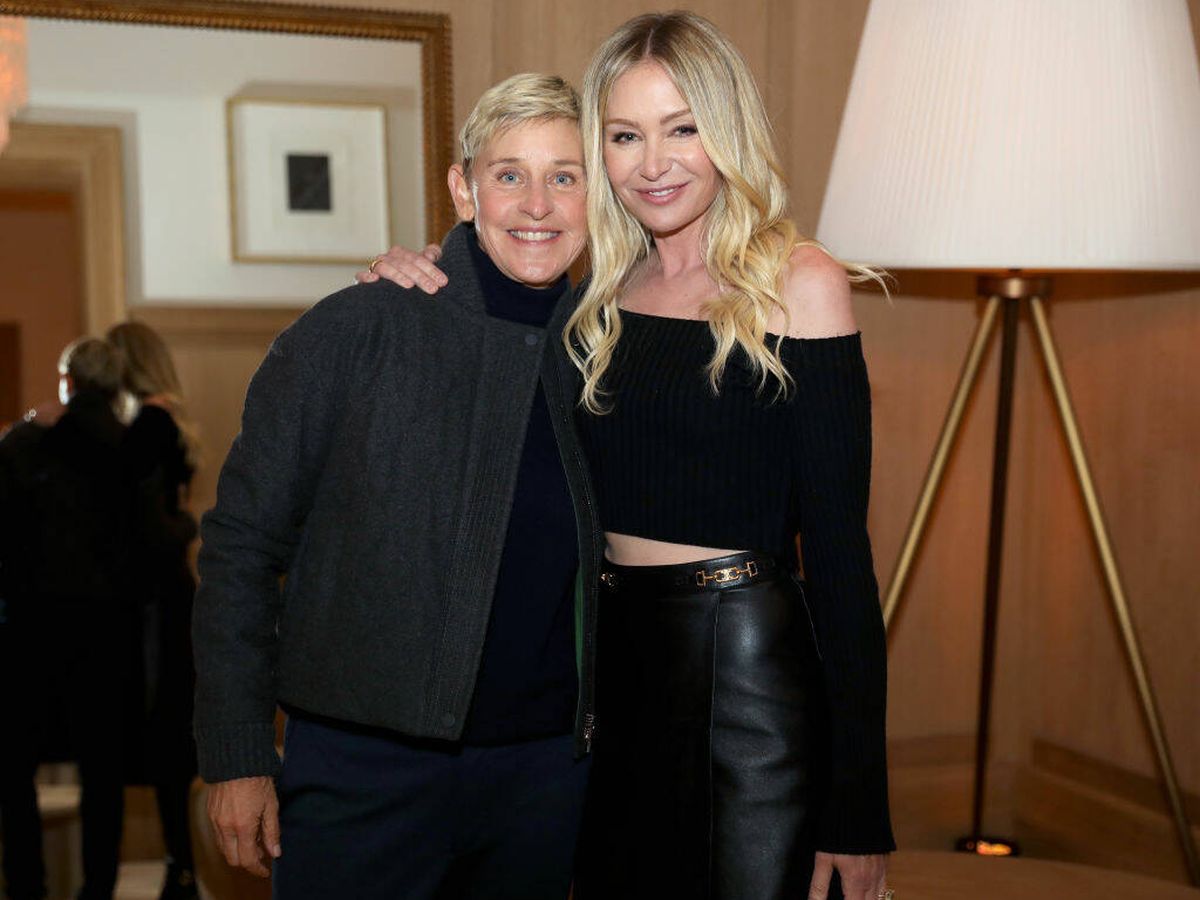 Foto:  Ellen DeGeneres y Portia de Rossi, en una imagen reciente. (Getty/Kelly Sullivan) 