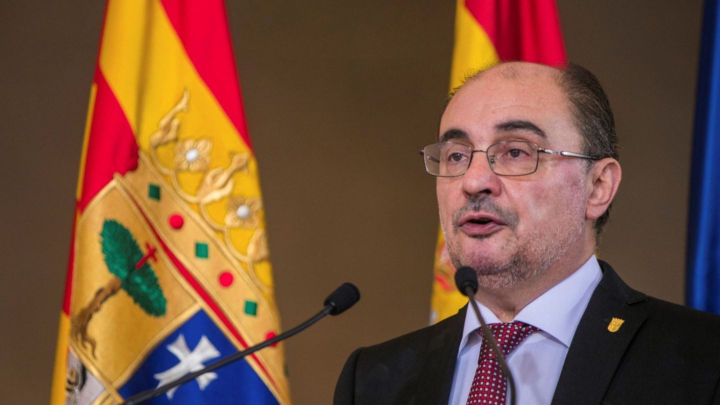 El presidente de Aragón, Javier Lambán. (EFE)